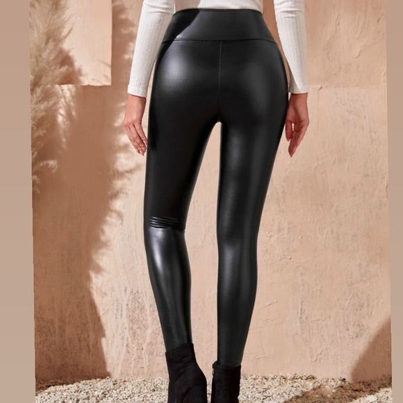 NEW Shein Pleather tights - Picture 2 of 3